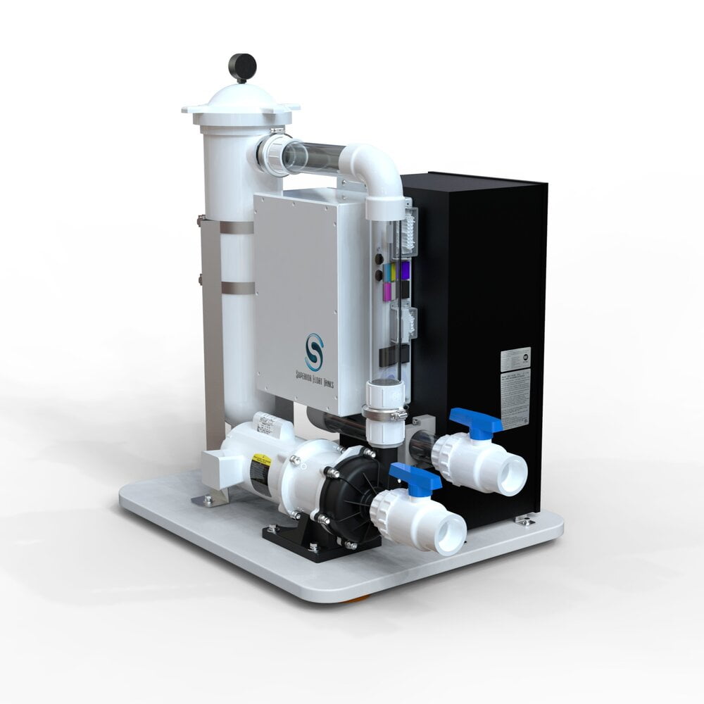 Safe and Compliant Float Tank Water Filtration 1 Std Filter b1.217